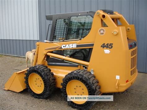 used case 445 skid steer|445ct case skid steer.